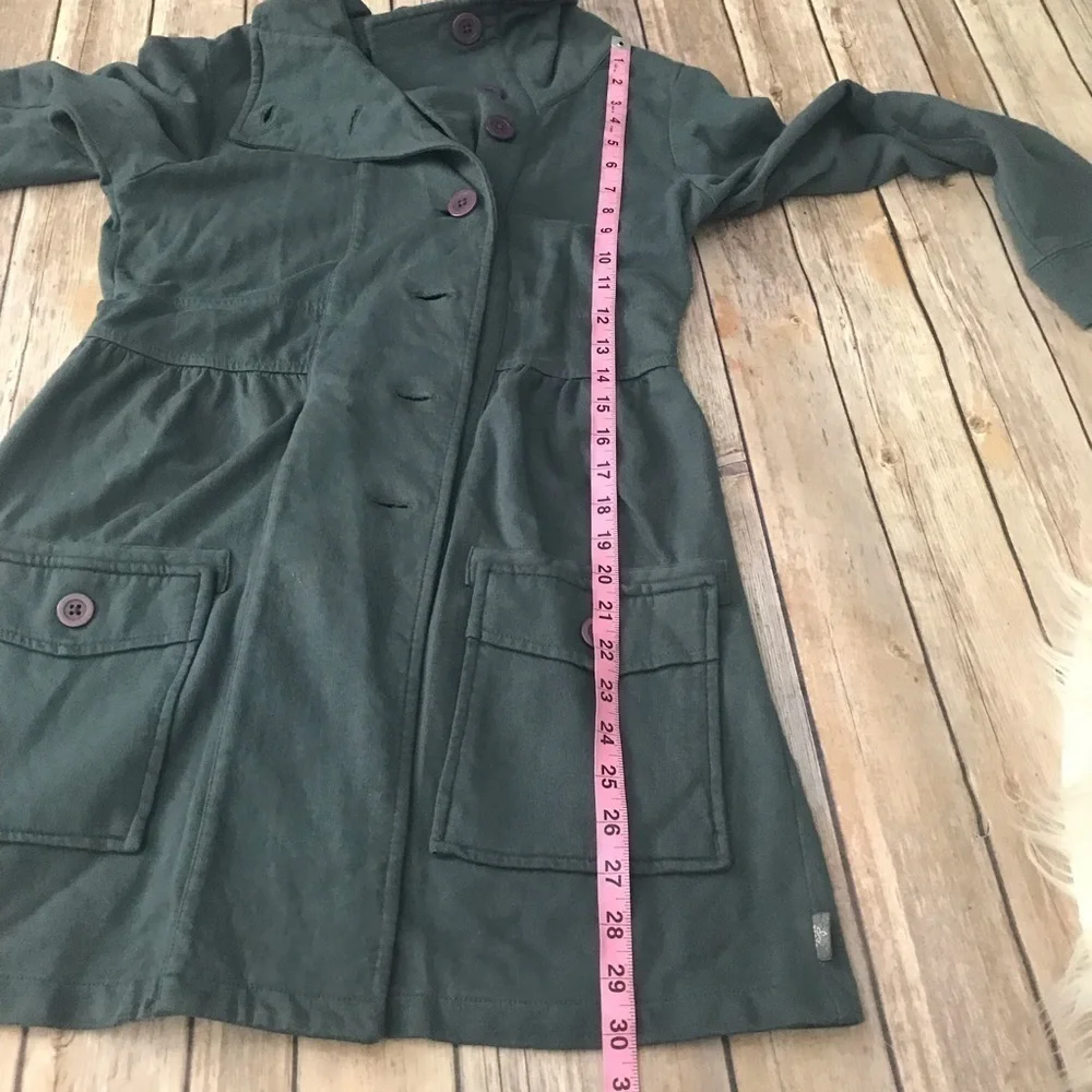 Prana button up cotton jacket size XS - Picture 6 of 7